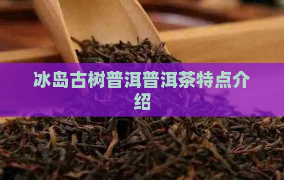 普洱冰岛古树熟茶特点介绍