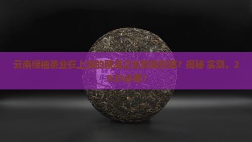 云南绿袖茶业有限在上海地址 云南绿袖茶业有限在上海地址