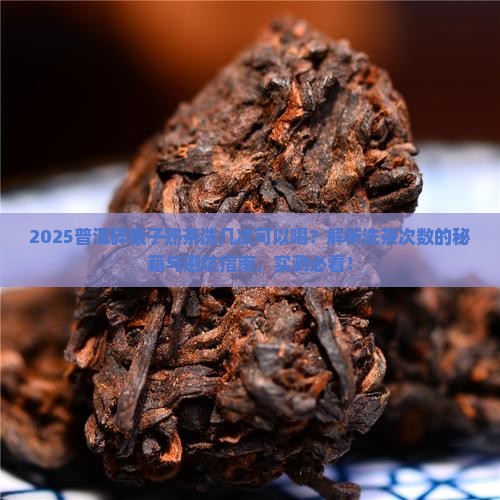 普洱碎银子熟茶洗几次可以喝