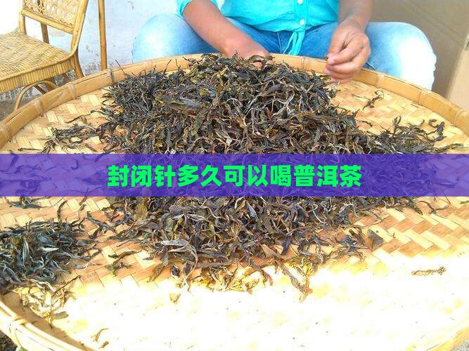 封闭针多久可以喝普洱茶