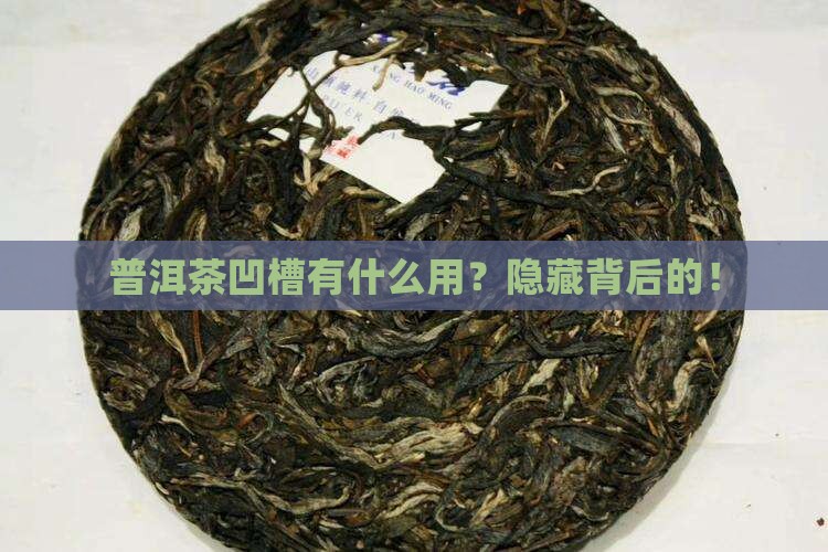 普洱茶背面凹槽