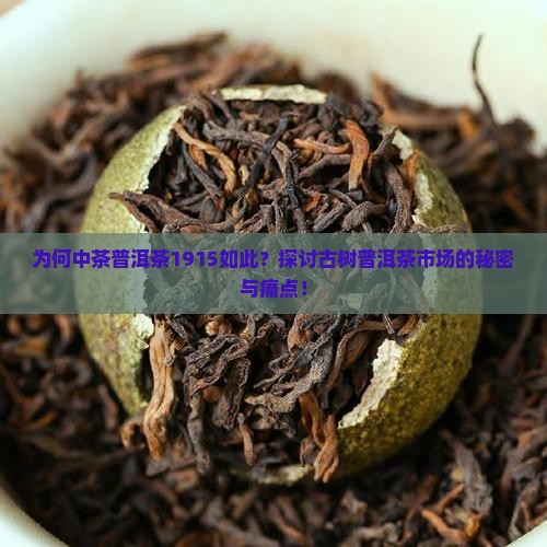 为何中茶普洱茶1915如此？探讨古树普洱茶市场的秘密与痛点！