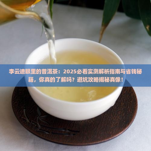 李云迪眼里的普洱茶