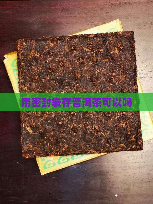 用密封袋存普洱茶可以吗