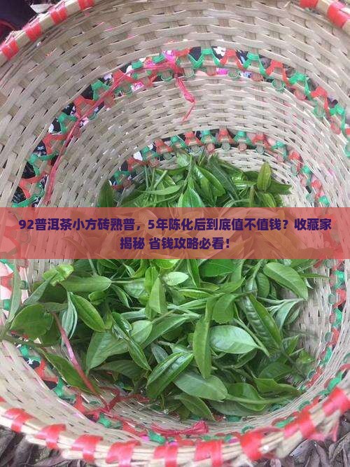 92普洱茶小方砖熟普