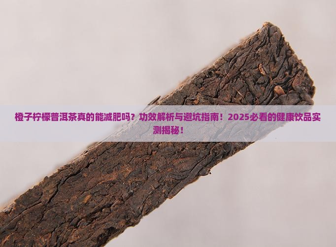 橙子柠檬普洱茶功效和作用