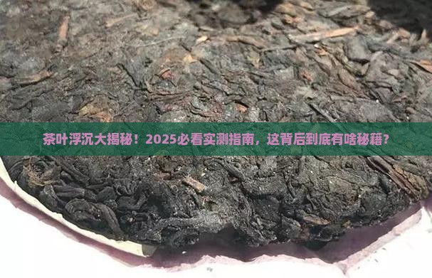 为什么有的茶叶浮起来有的沉下去