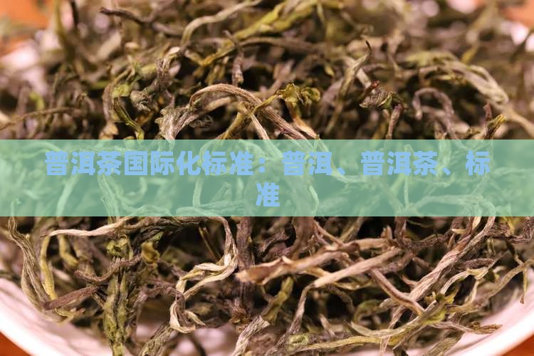 普洱茶国际化标准