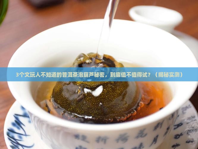 普洱茶泡文玩葫芦