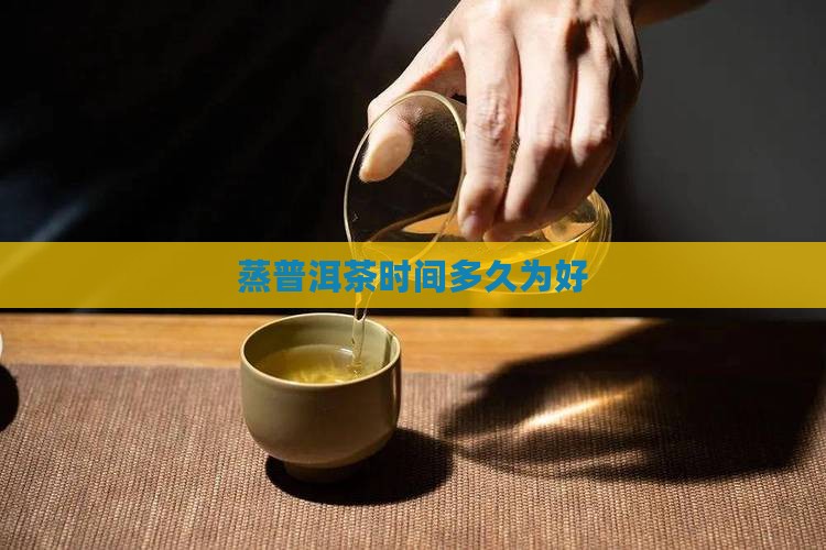 蒸普洱茶一般几分钟为好