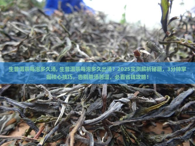 生普洱茶每泡多久汤