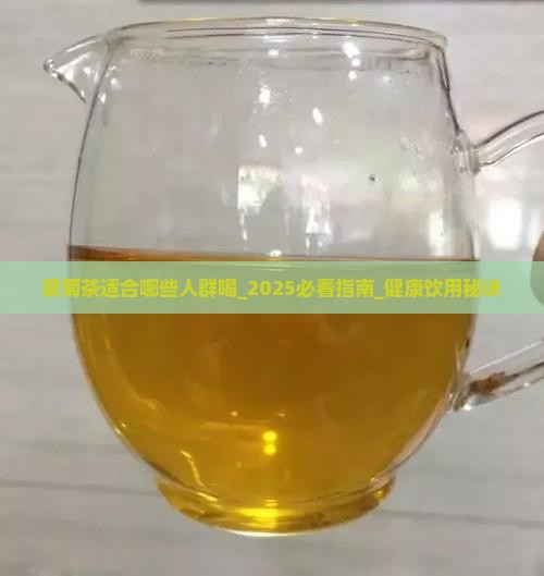 桑菊茶适合哪些人群喝