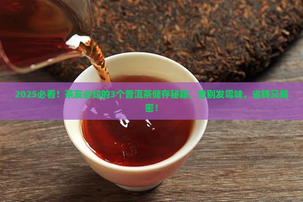 普洱茶如何储存才正确