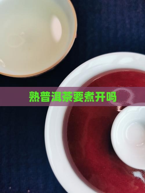 熟普洱茶要煮开吗