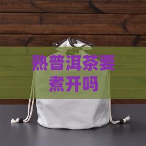熟普洱茶要煮开吗