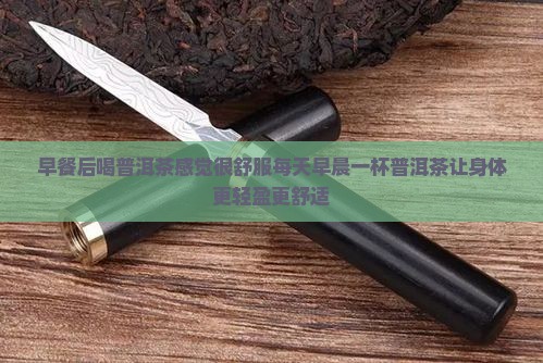 早餐后喝普洱茶感觉很舒服