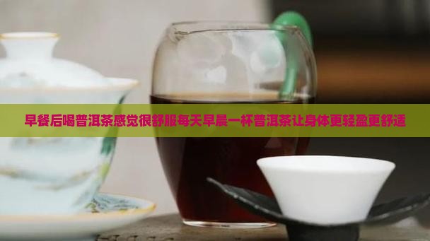 早餐后喝普洱茶感觉很舒服