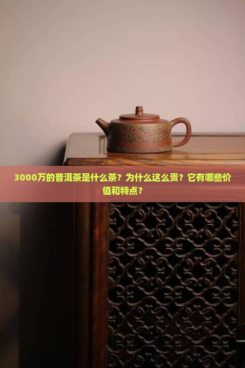 3000万的普洱茶是什么茶？为什么这么贵？它有哪些价值和特点？