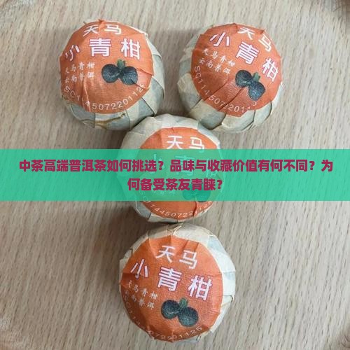 中茶高端普洱茶如何挑选？品味与收藏价值有何不同？为何备受茶友青睐？