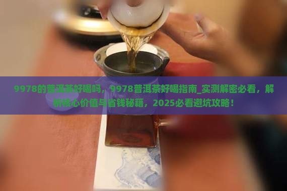 9978的普洱茶好喝吗