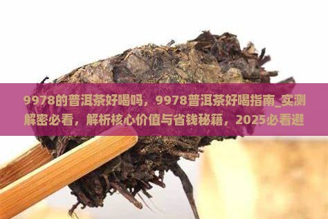 9978的普洱茶好喝吗