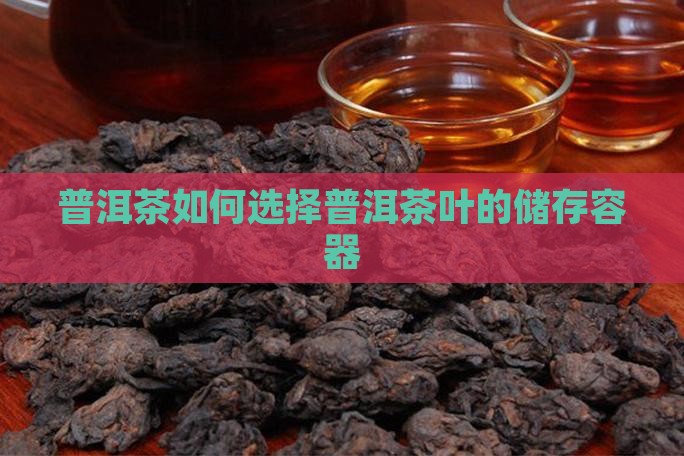 普洱茶用什么来装好