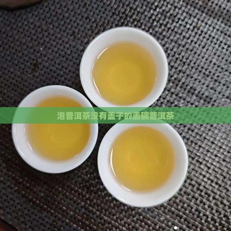 泡普洱茶没有盖子的碗