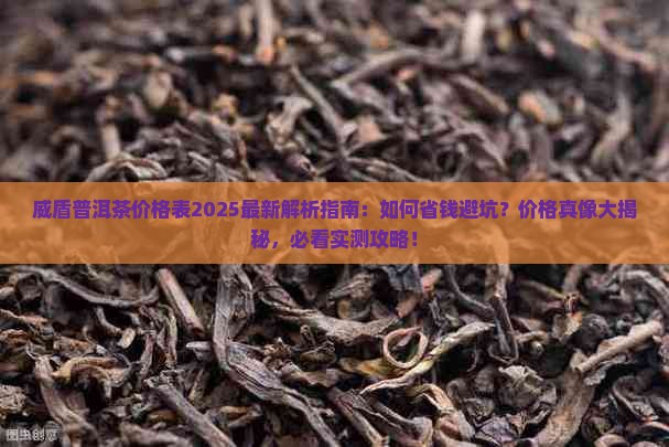 威盾普洱茶价格表一览