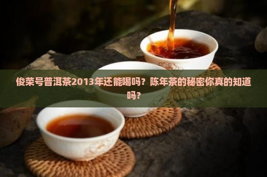 俊荣号普洱茶2013年