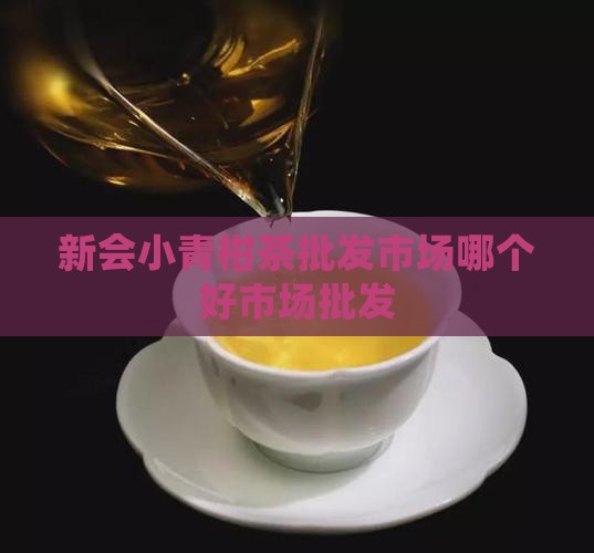 新会小青柑茶批发市场哪个好
