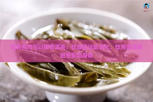 吃完狗肉可以喝普洱茶