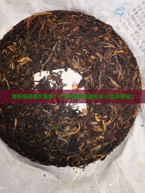 青砖茶发酵程度