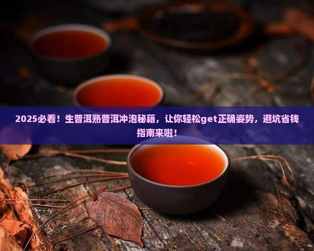 生普洱和熟普洱怎么冲泡