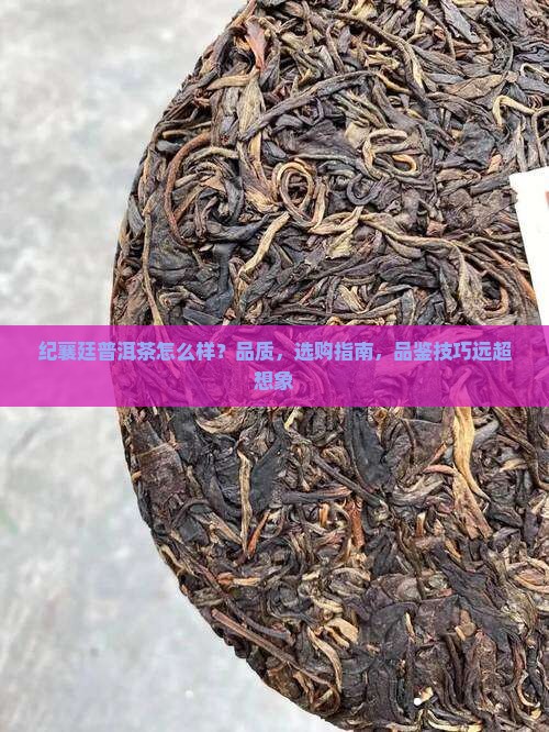 纪襄廷普洱茶怎么样