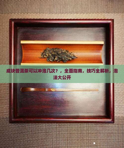 成块普洱茶可以冲泡几次