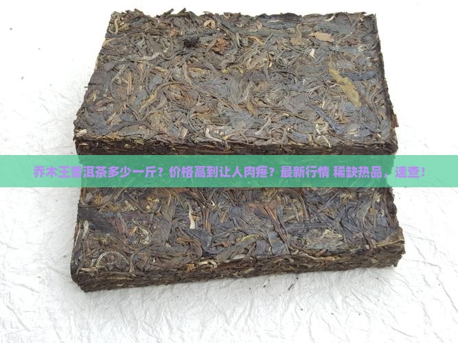 乔木王普洱茶多少一斤