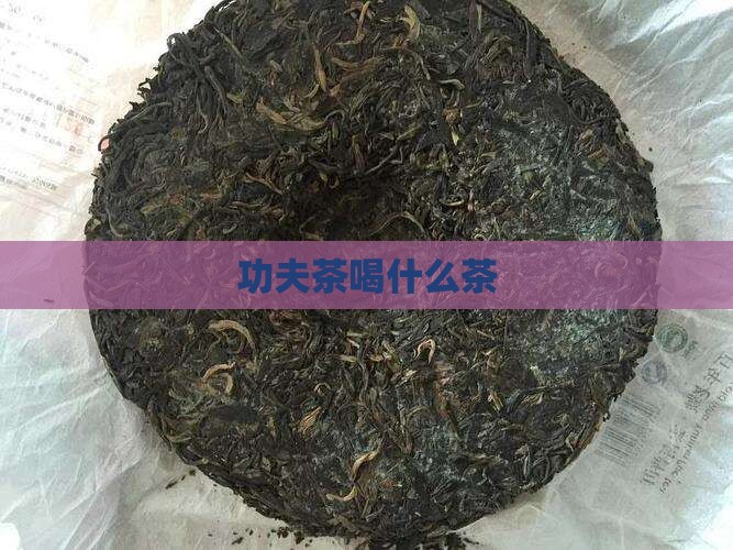 功夫茶喝什么茶