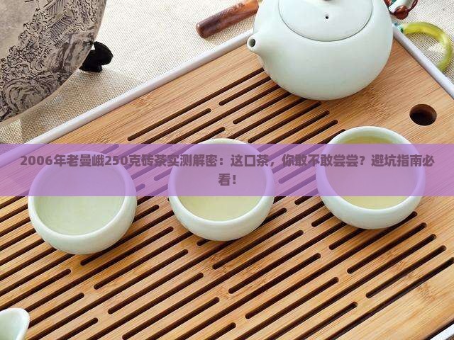 2006年老曼峨250克砖茶
