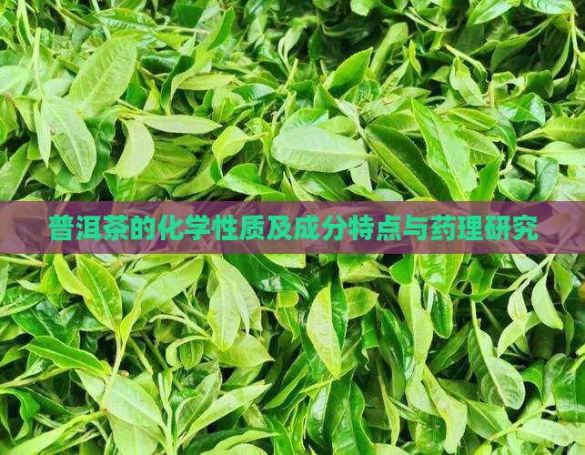 普洱茶的化学性质及成分特点与药理研究
