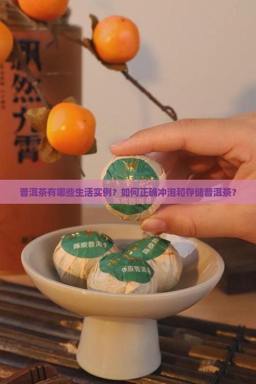 普洱茶有哪些生活实例？如何正确冲泡和存储普洱茶？
