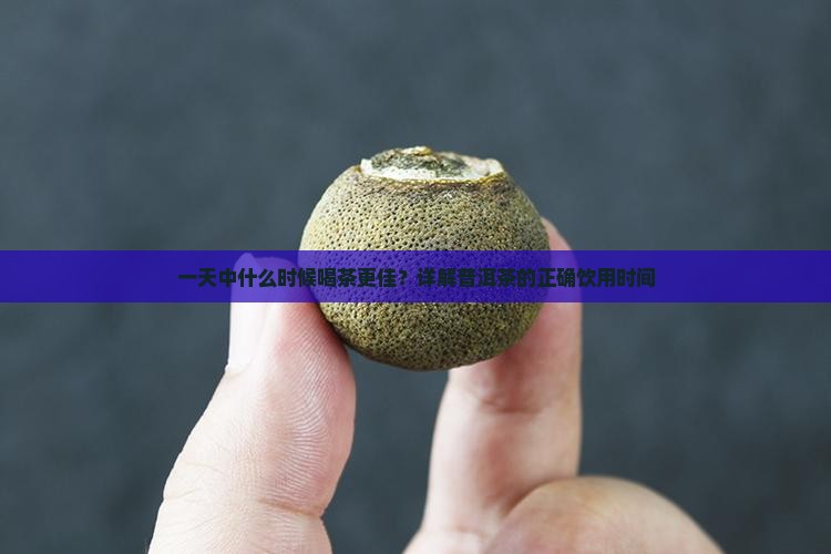 一天中什么时候喝茶更佳？详解普洱茶的正确饮用时间