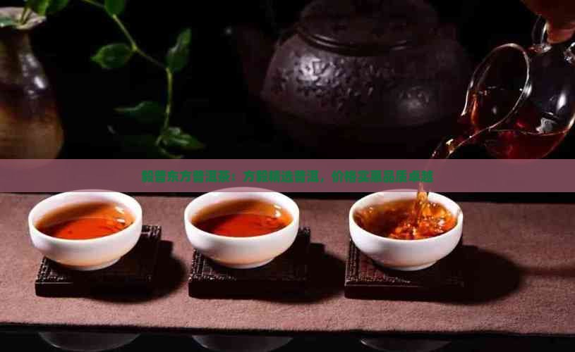 毅普东方普洱茶：方毅精选普洱，价格实惠品质卓越
