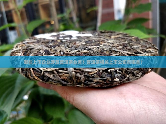 哪些上市企业涉及普洱茶业务？普洱茶相关上市公司有哪些？