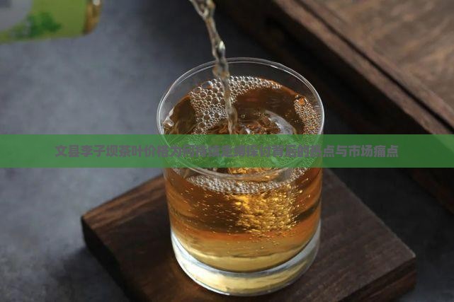 文县李子坝茶叶价格为何持续走缚探讨背后的热点与市场痛点