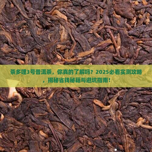 茶多哩3号普洱茶