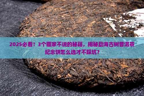 勐海古树普洱茶纪念饼