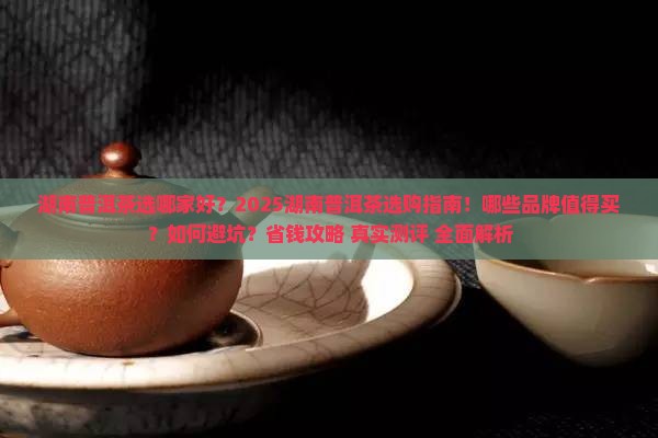 湖南普洱茶选哪家好