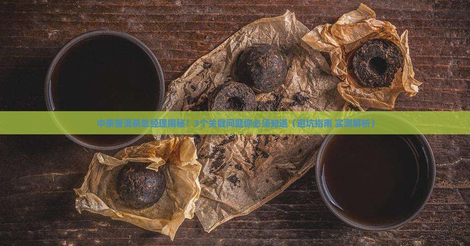 中茶普洱茶总经理