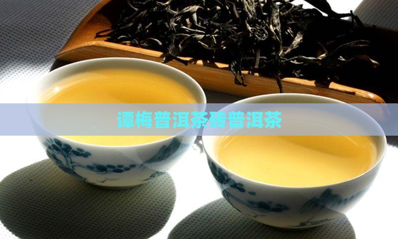7561谭梅茶砖