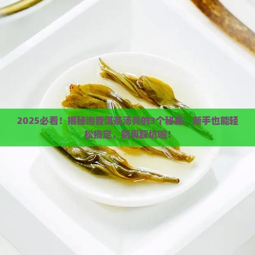普洱茶怎么泡茶汤亮